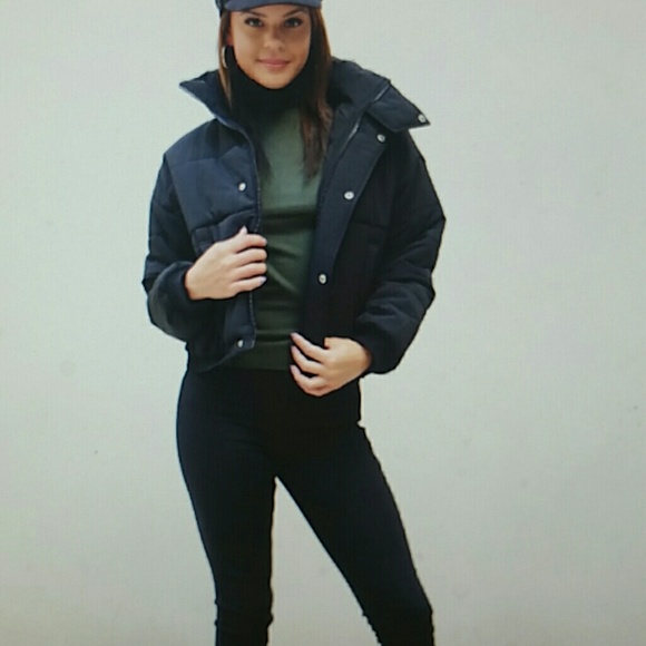 Jackets & Blazers - Primrose Button up Puffy Jacket